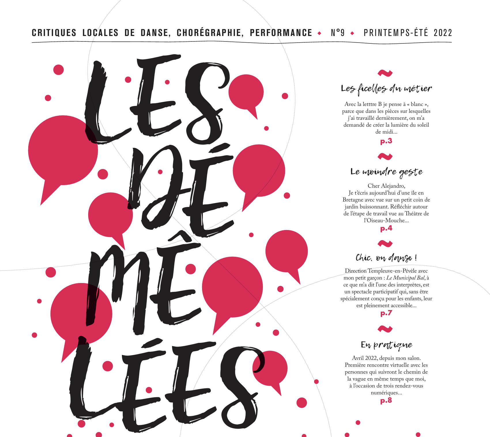 Les Démêlées – Critiques locales de danse, chorégraphie 2023
