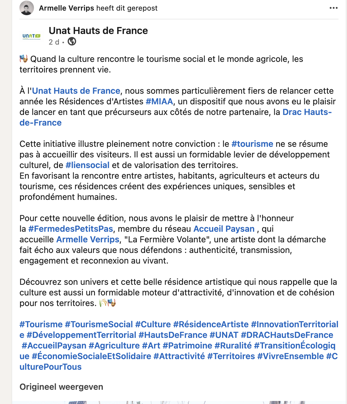 Linkedin UNAT HdF 8-7-2026
